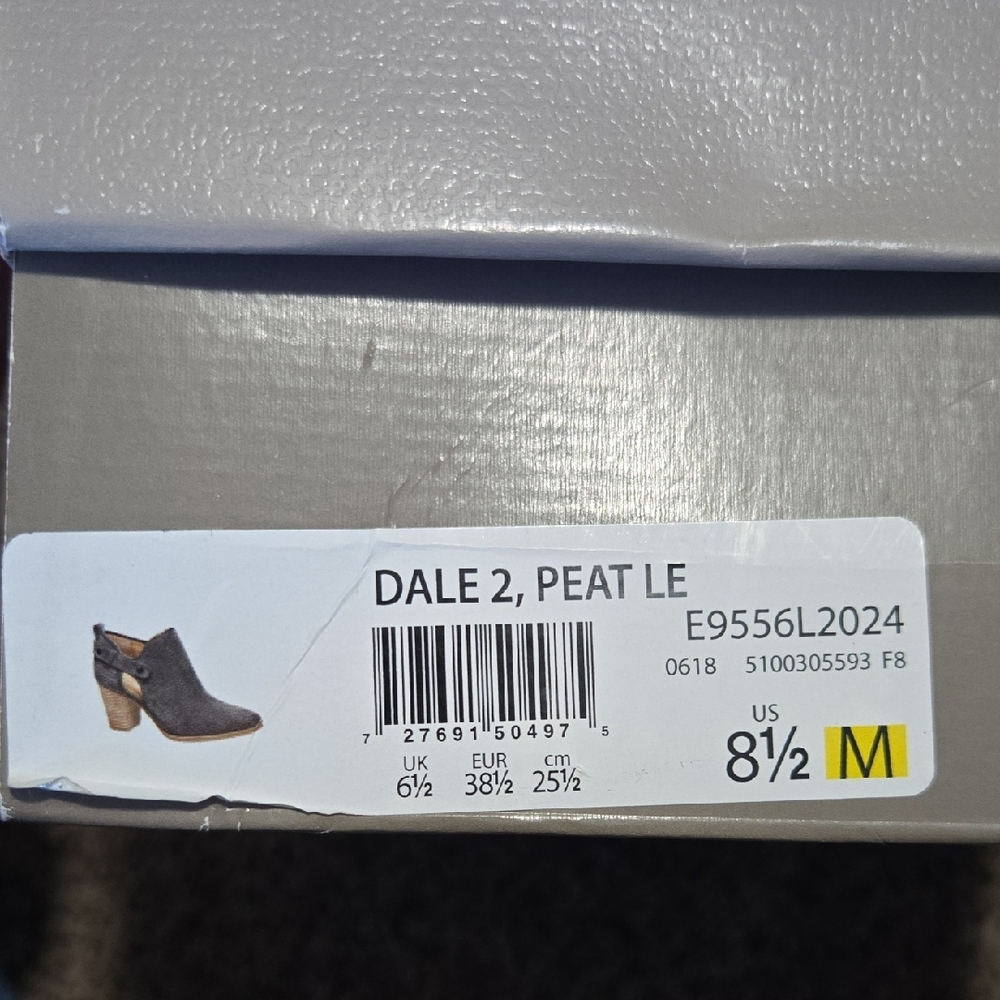 Franco Sarto Peat Leather Ankle Booties
